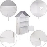 Bolt Edge Opbergkast - Voor Kinderen - Speelgoedkast - Kinderkamer - Houten Boekenkast