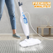 Elektrische Stoommop Tavien - 12 in 1 - 120 Graden Draaibare Kop voor Vloerreiniging - 5000W Stoomreiniger met 400ml Watertank