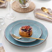 Castella Serviesset - 18 delig - 6 persoons - Blauw - Dinerborden - Bordenset - Diepe borden - Ontbijtborden - Servies - Keukenservies