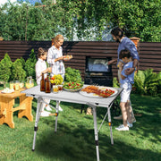 Luxe Klaptafel – Multifunctionele Picknicktafel voor Feesten, BBQ’s, en Camping – Duurzaam en Opvouwbaar