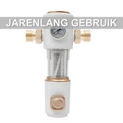 Waterfilters - Voor huishoudelijk gebruik - Sediment terugspoelfilter - Wit