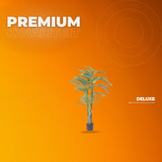 Kunstplant fruitpalm in pot - Kunstplanten voor binnen en buiten - Palmboom - Tuin decoratie voor buiten - Kunstbloemen - Geurloos