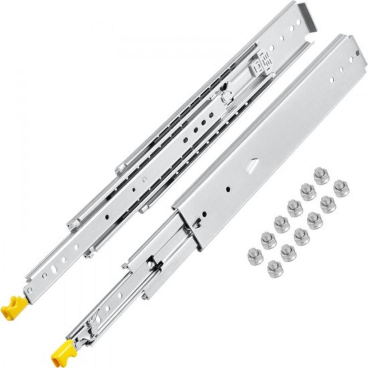 Ladegeleiders - Tot 225kg - 3-Voudige Ladelopers - Lade Rails van Koudgewalst Staal