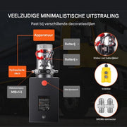 Hydraulische Pomp PRO - 12V - Autolift - Vorkheftruck - 1600W - 19L Tank - Enkelwerkend