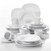 Regal Dinerborden – 6 persoons – 30 delig – Wit Keramisch – Serviesset – Breakfast Plates