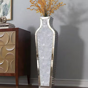 Decoratieve Vloervaas Milano - Grote hoge vaas - Voor Pampas Gras of Kunstbloemen - 68 CM - Voor binnen