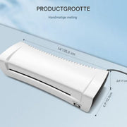 Thermische Lamineermachine Zyren - A4/A5/A6 - Compact en Lichtgewicht - Warme en Koude Instellingen - Snelle Opwarming in 3-4min