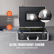 Endoscoop inspectie camera PRO - Rioolcamera - 7 inch - Inspectiecamera - 40m Lokalisatie - 480p 130° - Apparaat voor ondergrondse leidingen