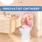 Antibacteriële Toiletbril Animal - Met Softclose - Universeel - Toiletbrillen met print - WC Bril - Toiletzitting