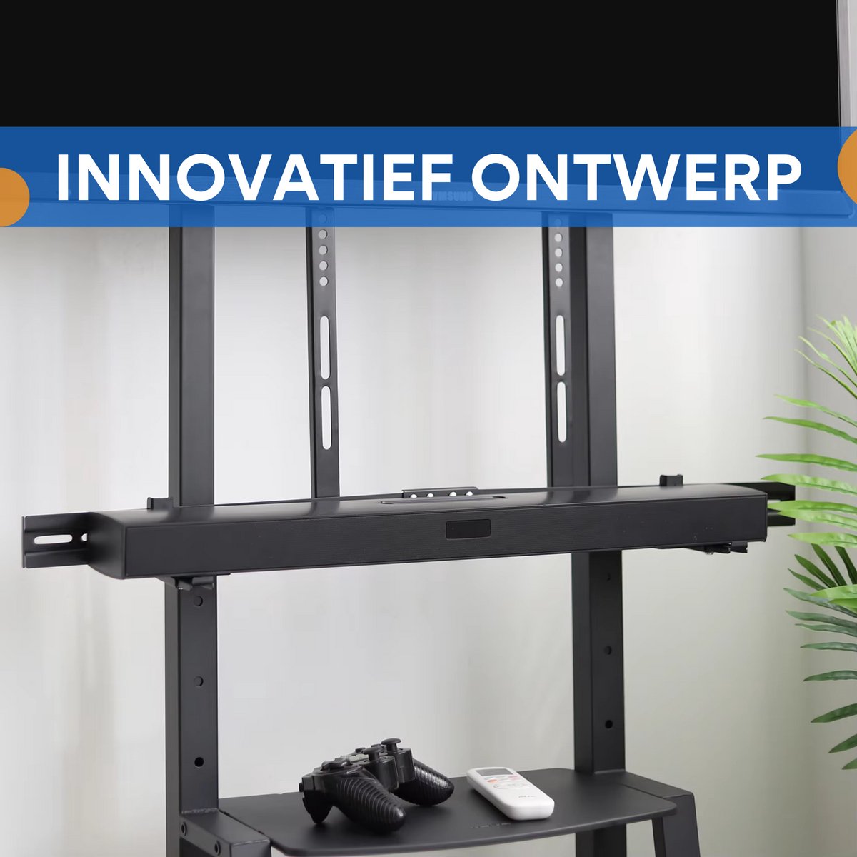 Universele soundbar beugel - Tot 6kg - Ophangbeugel - Universeel - Metalen montagebeugel