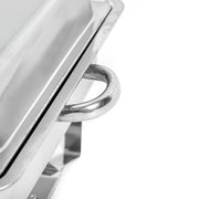 Happyment Buffetwarmer PRO - Chafing Dish - Warmhoudbakken - Warmhoudplaat - 3 x 3 Liter