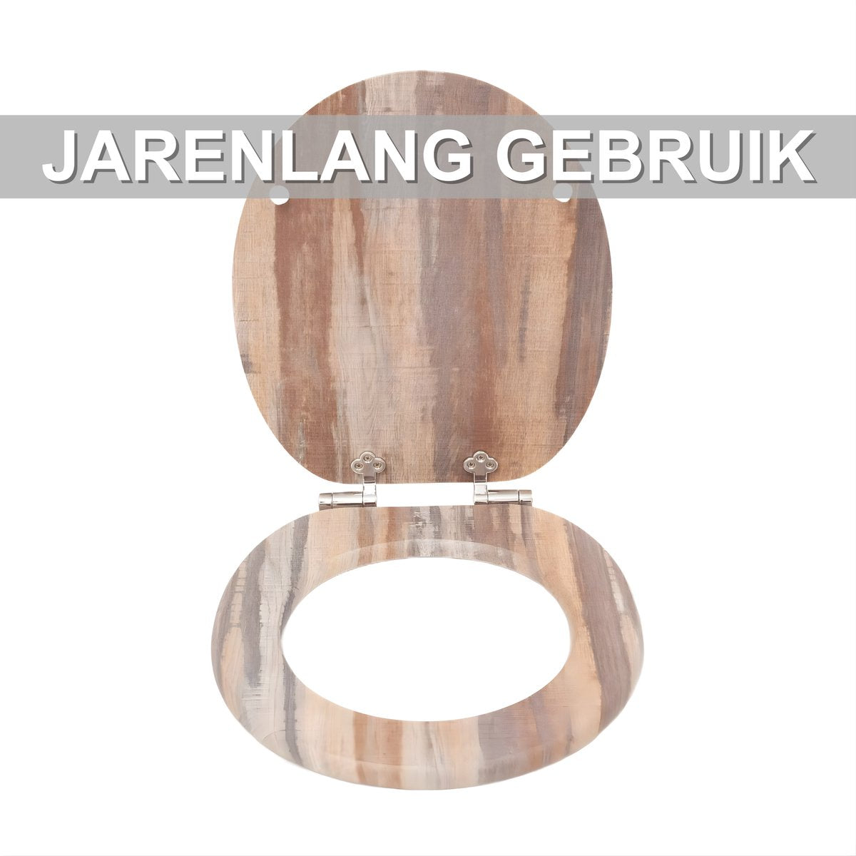WC-bril - Toiletbril - Met Soft-Close – Comfortabele WC-Bril - Voor Badkamer & Toilet - Met print