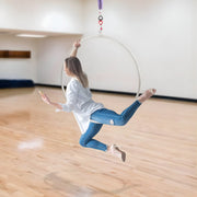 Hoop - Hula hoop - Hoepel - Voor yoga, acrobatiek en circus - Zilver