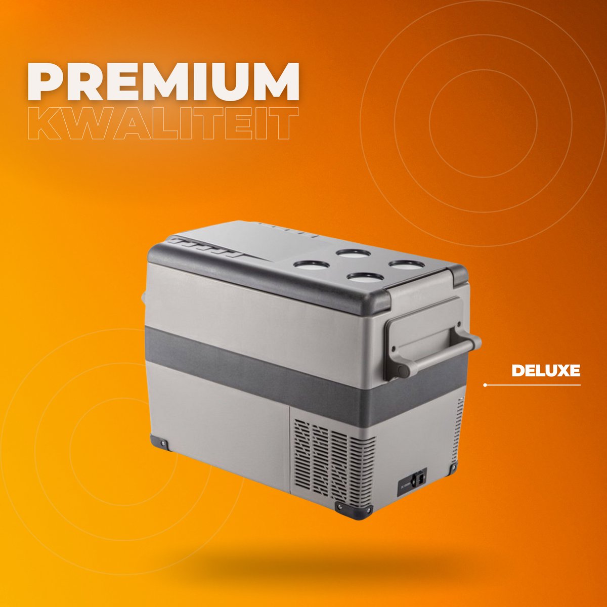 Koelbox 45L - Frigo Vriezer - Koelkast - Elektrische draagbare frigobox - Auto 12/24V - Camping - Tot -20°C