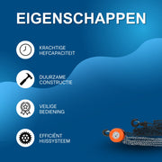 Handkettingtakel - Voor hijsen en tillen - Handmatige kettingtakel - Capaciteit 2000 kg