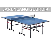 Professionele Opvouwbare Tafeltennistafel - Pingpongtafel - Voor Indoor & Thuisgebruik - MDF Speeloppervlak - Dikte 25mm