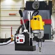 Magnetische Boormachine - Draagbare tafelboor - 1100W - Incl. 7-delige HSS Snijset - Tafelboormachine - Voor Metaalbewerking & Precisiegaten