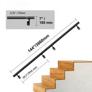 Trapleuning - Onderhoudsarme Aluminium Reling - 365 cm - 200kg Draagvermogen