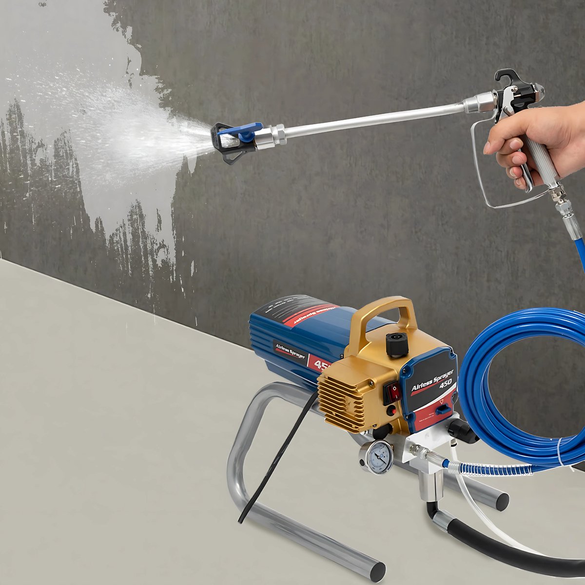 Elektrische Airless Verfspuit - Verfpistool - Verfspuitmachine - Voor Interieur en Muurverf
