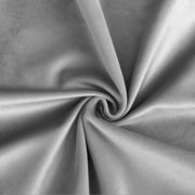Bolt Edge Gordijnen - Set van 2 - Grijs - Verduisterend - Fluweel - Plooiband - 140x270cm