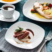 Noble Dinerborden – Serviesset – 6 persoons – 30 delig – Wit Keramisch – Breakfast Plates – Stijlvol keramiek
