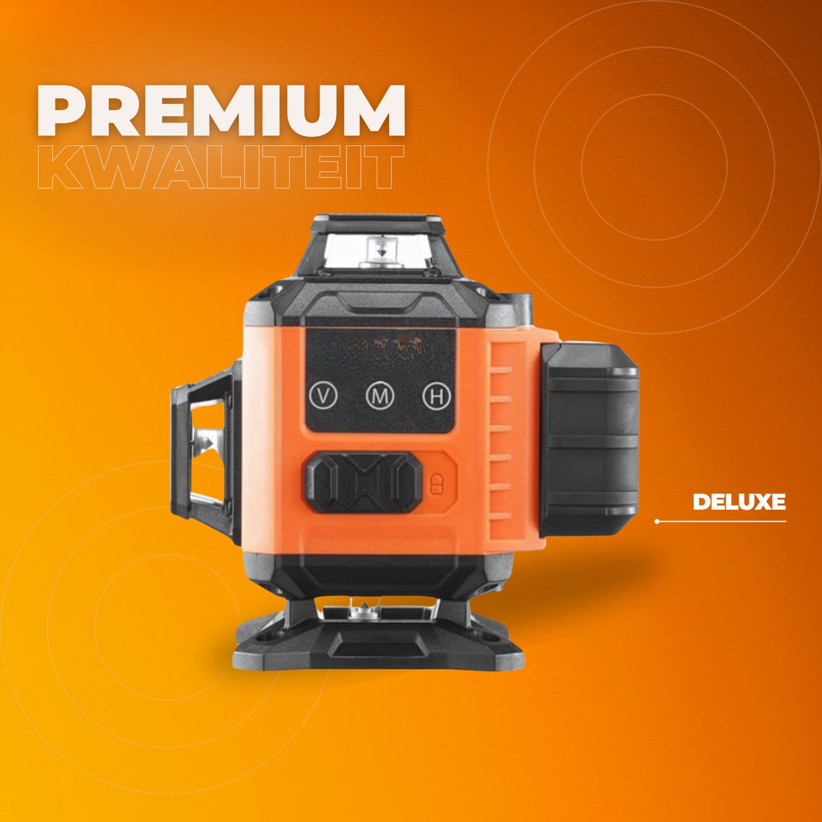 Kruislijnlaser met statief - 30m Zelfnivellerende Laserwaterpas - Bouwlaser - Waterdicht