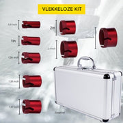 Diamantboorset 8 stuks - Gatenzagen - Tegelboor gatenzaagzet - Dozenboor - Tegelsnijder Accessoire - 20/25/32/35/40/50/60/68mm