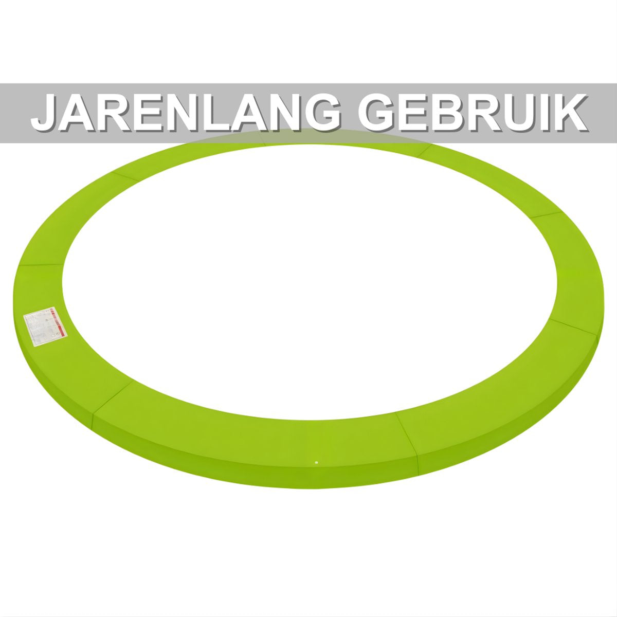 Trampoline Randkussen - Beschermkussen - Beschermrand - Trampolinerand - Diameter buitenring: 4,2 m - Groen