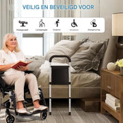 Bedbeugel Opulence in hoogte verstelbaar - Stahulp - Bedsteun - Opstahulp - Mobiliteit - Voor senioren