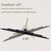 TV standaard Vaylen - 40-75 inch - Uniek design - Vloerstandaard beugel - Staand - Max 40KG - In hoogte verstelbaar