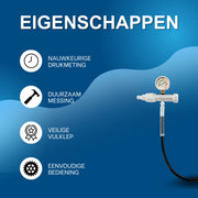 Luchtbijvuladapter – Voor dompelbare gasflessen en luchtcilinders – Navul- en oplaadadapter