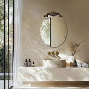 Ovale Badkamerspiegel Dublin - 50cm - Spiegel voor badkamer