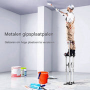 Aluminium Werkstelten - Verstelbare stelten 91-126cm - Anti slip - Voor schilders of stucadoors - Theater - 103 kg