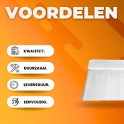 Broeikasfolie PRO - Tunnelfolie - Kasfolie - Folie - 32x25 ft - UV-Bestendig Polyethyleen - Tuinfolie Voor Tomaten