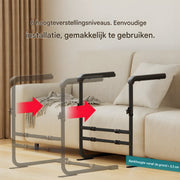 Opstahulp - Veligheidsgreep - Hulpmiddelen - Bed beugel - Bedsteun - Voor Ouderen & Zwangere Vrouwen - In Hoogte Verstelbare - Zwart
