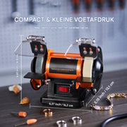 Happyment Polijstmachine - Bank Buffer - Werkbank - Geschikt Voor 3590rpm