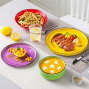 Valenza Serviesset Belloré - 32 delig - 8 persoons - Rainbow - Dinerborden - Bordenset - Diepe borden - Ontbijtborden - Servies - Keukenservies