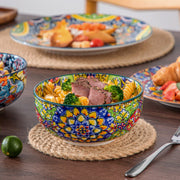 Grandiose Serviesset – 4 persoons – 12 delig – Bohemian Keramisch – Dinerborden – Kleine Borden – Stijlvol keramiek