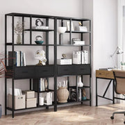 Boekenkast XL Milano - 4 Lades - Boekenrek - Woonkamer, slaapkamer en kinderkamer - Hout - 180x90cm