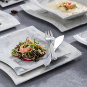 Noble Ontbijtborden – 6 persoons – Marmerlook Keramisch – Dinerborden – Ontbijtborden