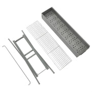 BBQ-grills - Voor camping - Draagbare, opvouwbare houtskoolgrill - Grijs - 60*18*65cm