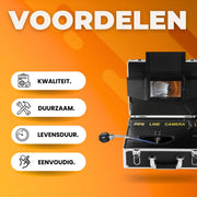 Endoscoop inspectie camera PRO - Rioolcamera - 7 inch - Inspectiecamera - 40m Lokalisatie - 480p 130° - Apparaat voor ondergrondse leidingen