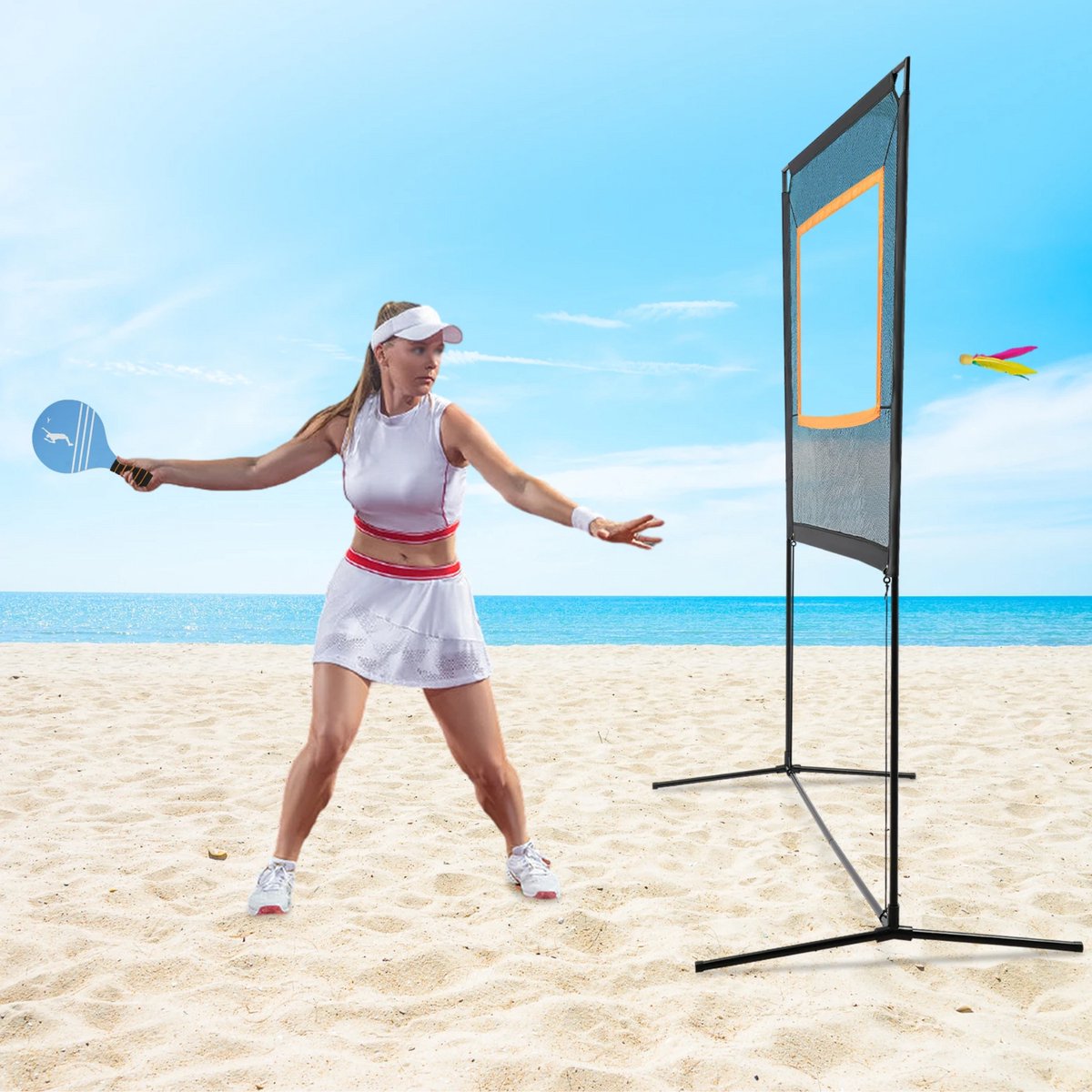 Badminton net Kit - Voor buitensporten en racket sportem - Complete set