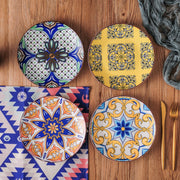 Morencia Serviesset - 16 delig - 4 persoons - Mozaïek - Dinerborden - Bordenset - Diepe borden - Ontbijtborden - Servies - Keukenservies