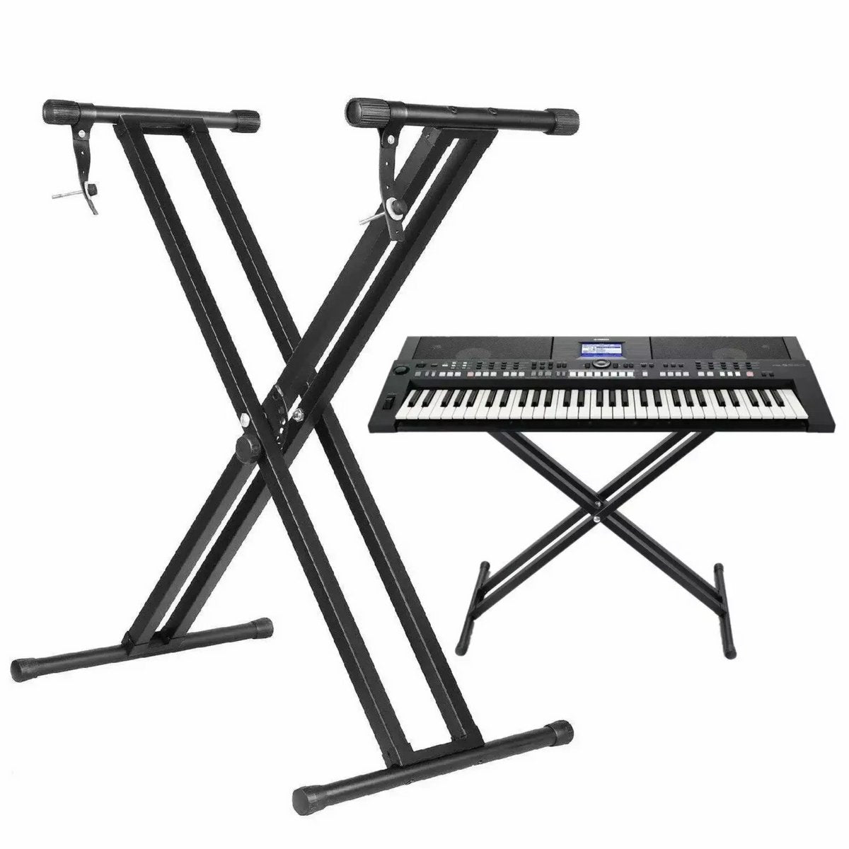 Keyboard standaard - X-standaard - Universeel - Toetsenbord houder - Piano stand - Keyboardstandaard zonder kruk