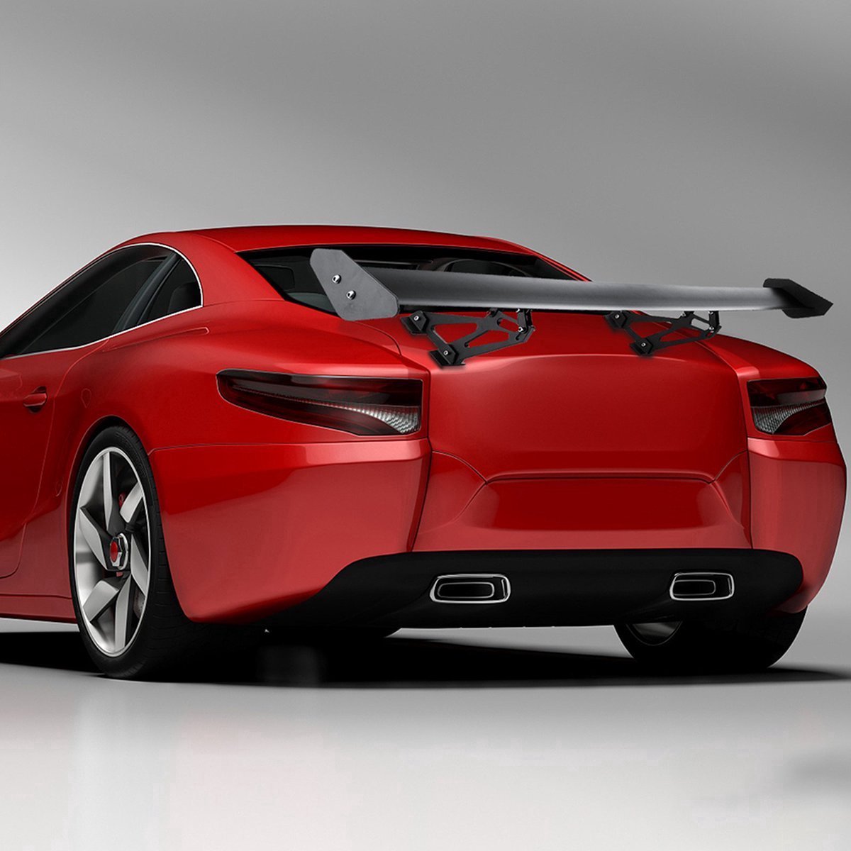 Happyment Spoiler Deluxe - Spoiler voor auto - Mini Spoiler - Spoiler Universeel