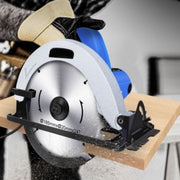 Cirkelzaag 1500W Ravon - 5000RPM Elektrische Draaibaan - Lasergeleider - 0-45° Schuine Hoek - 180mm Zaagblad - 55mm Zaagdiepte
