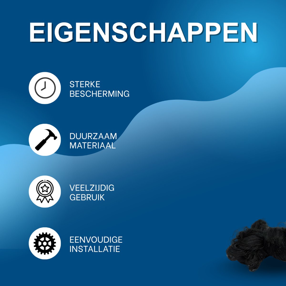 Vogelnet - Anti volgel net - Tuinbeschermingsnet - Voor bescherming van tuin, hek en gewassen - Tegen vogels, herten, katten, honden en kippen - Duurzaam kunststof gaas - 30*15 m