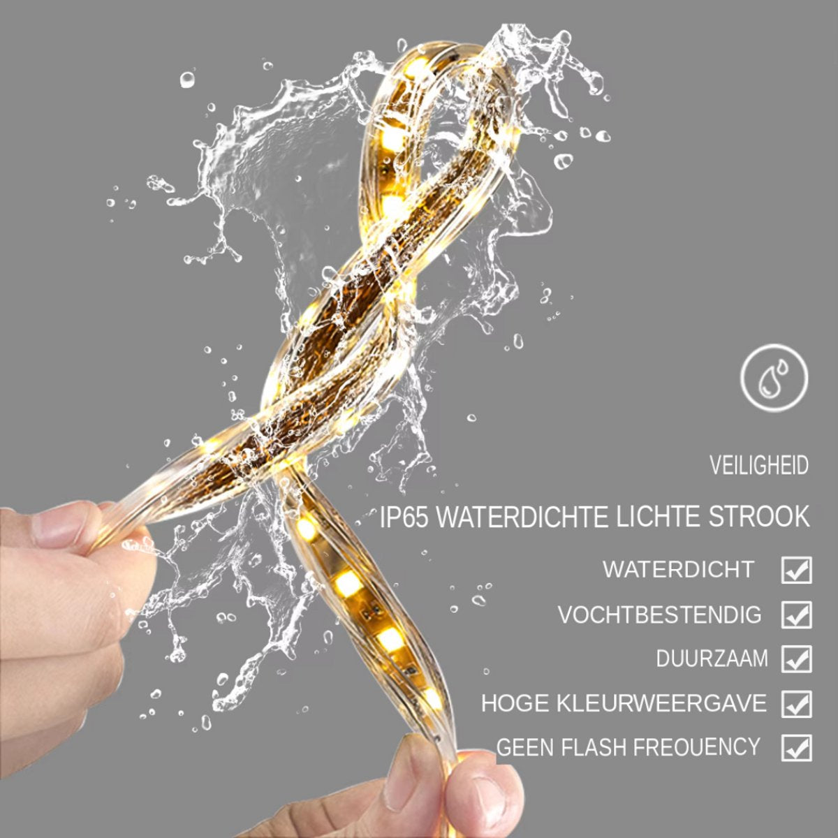 Novalio Badkamerspiegel - 80x60cm - Geen condens - Met verwarming en LED verlichting - Touchpad - Spiegel voor badkamer - Rechthoekig