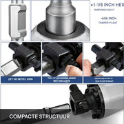 Jack Hammer Compactor - 1-1/8" Hex Anti Shock Sabotageplaat - Beton - Fundering - Bouwer Funderingsgereedschap